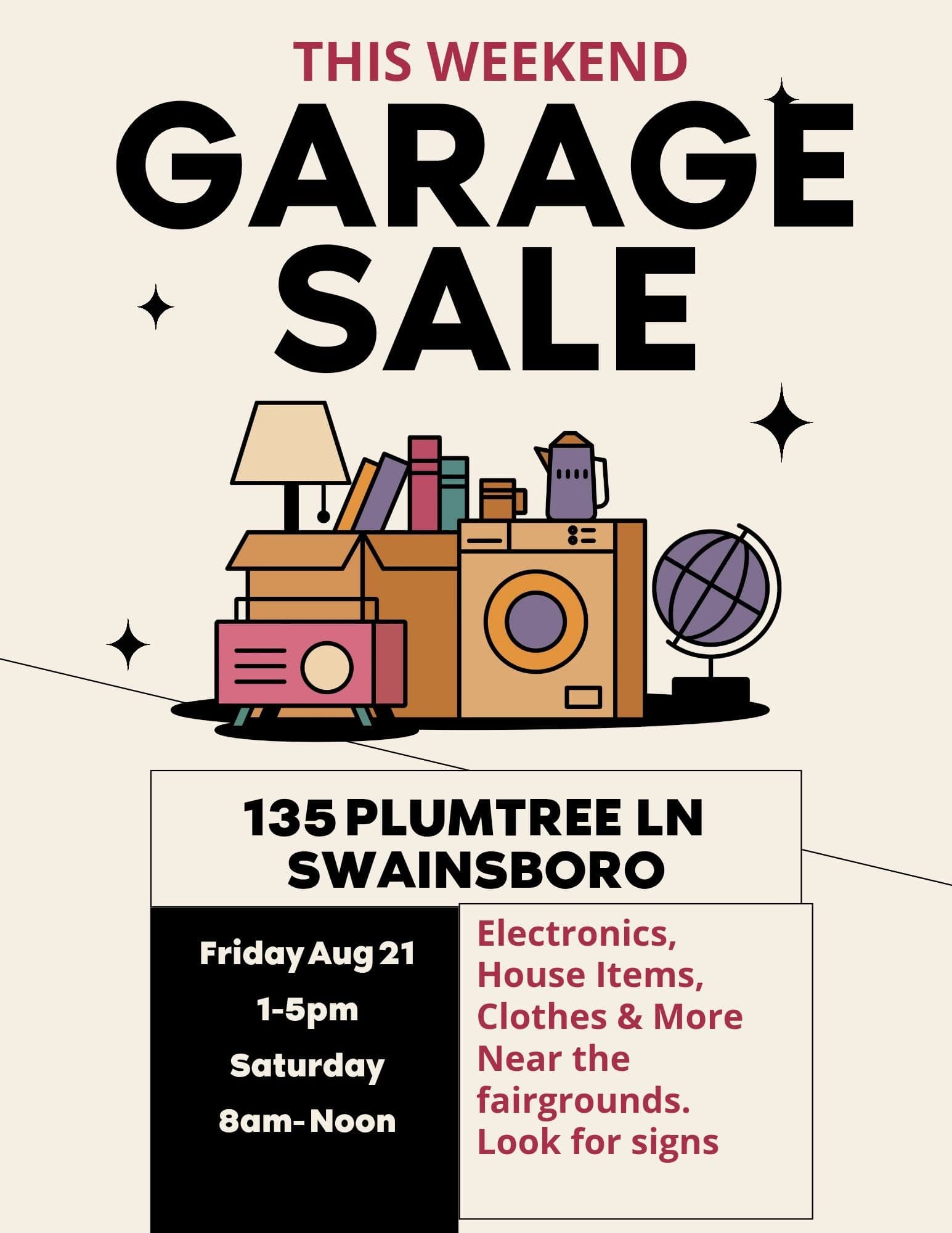 Swainsboro yard sale โ main photo