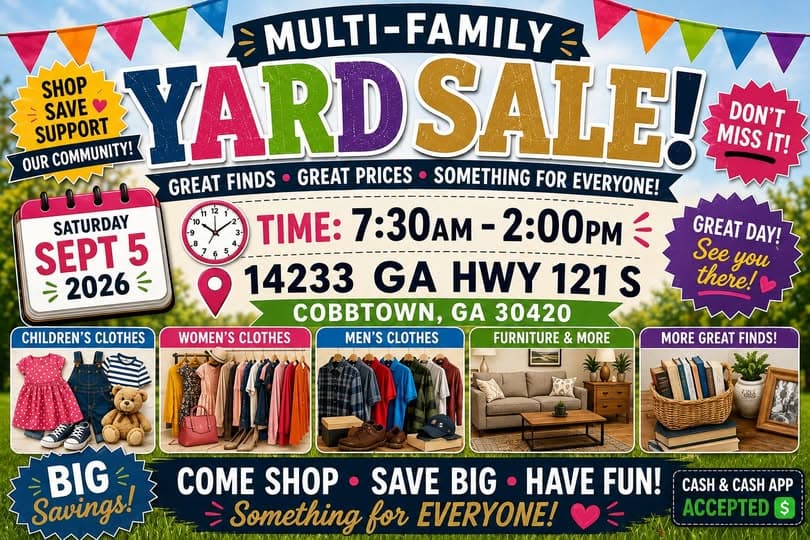 Multi-family Yard sale โ main photo